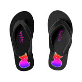 Kleine kitten kinder teenslippers (Voetbed)