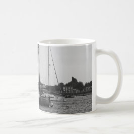 Kleine klassieke jacht koffiemok