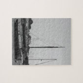 Kleine Klassieke Jacht Legpuzzel (Horizontaal)