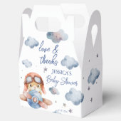 Kleine kleine baby shower van een piloot bedankdoosjes (Geopend)
