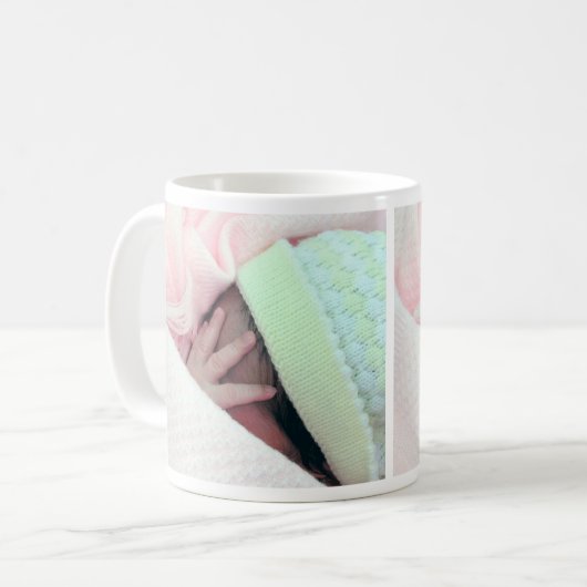 Kleine kleine vingers. koffiemok (Voorkant links)