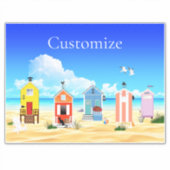Kleine kleine winkeltjes Thunder_Cove Sticker (Voorkant)