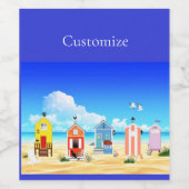 Kleine kleine winkeltjes Thunder_Cove Wijn Etiket (Enkel label)