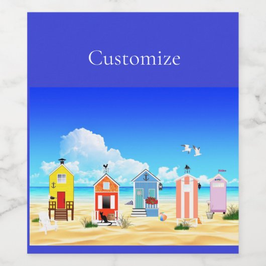 Kleine kleine winkeltjes Thunder_Cove Wijn Etiket (Enkel label)