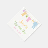 Kleine kleren Baby Sip en See Servet (Hoek)