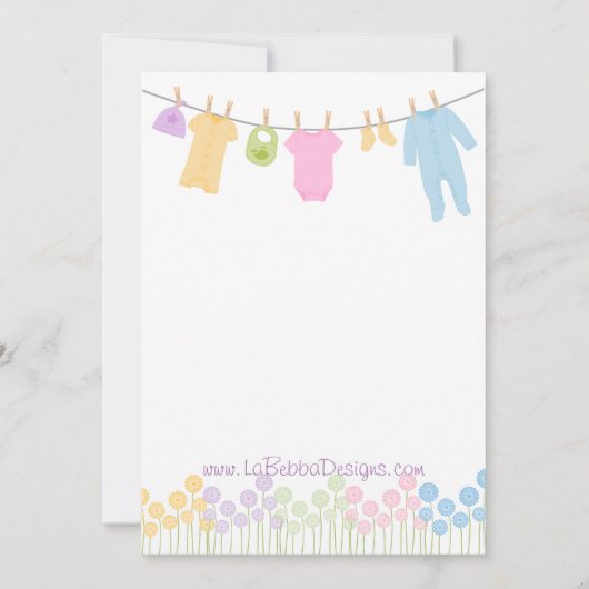 Kleine kleren nippen en zien kaart (Achterkant)