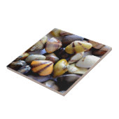Kleine kleurige kledingschalen tegeltje (Zijkant)