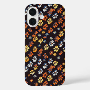 Kleine kleurrijke bloemen patroon iPhone 16 hoesje