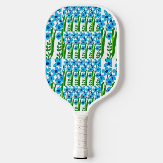 Kleine, kleurrijke handpalm pickleball paddle (Achterkant)