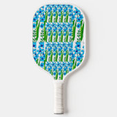 Kleine, kleurrijke handpalm pickleball paddle (Voorkant)