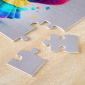 Kleine kleurrijke Schattigee fee Legpuzzel (Zijkant)