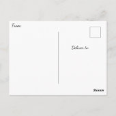 Kleine kleurrijke uilen briefkaart (Achterkant)