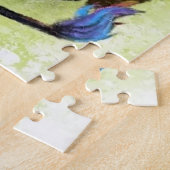 Kleine kleurrijke Zebra Pianospeler - Cartoon Legpuzzel (Zijkant)