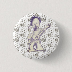 Kleine klusjesman ronde button 3,2 cm