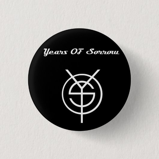 Kleine knop YOS Ronde Button 3,2 Cm (Voorkant)