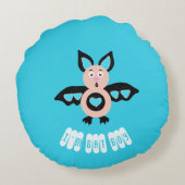 Kleine knuppel jongen rond kussen (Achterkant)