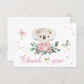 Kleine Koala sjabloon (Voorkant / Achterkant)