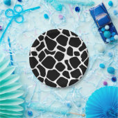 Kleine Koe afdrukken Baby shower Bord papier (Feest)