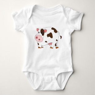 Kleine Koe Baby Bodysuit Gift - Schilderen