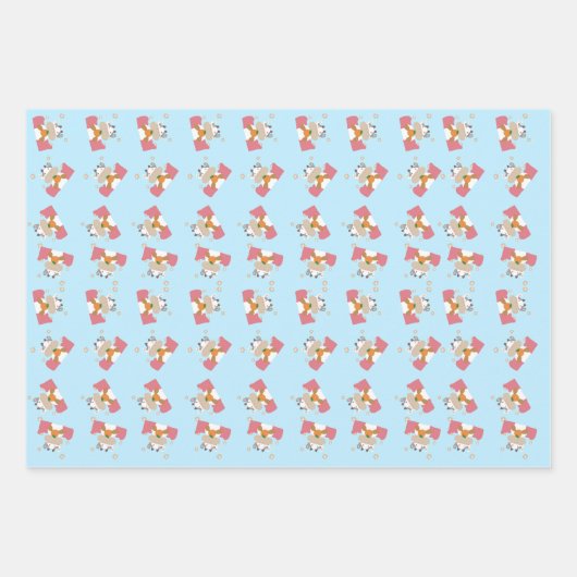 kleine koe inpakpapier vel (Voorkant 3)