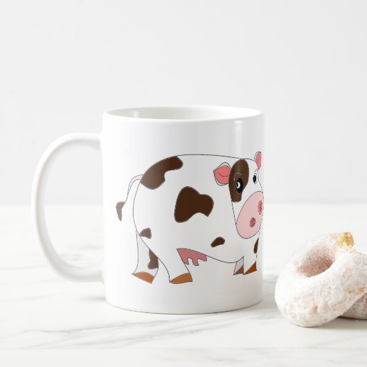 Kleine Koe Mok (Met donut)