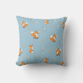 Kleine koeien op blauw kussen (Voorkant)