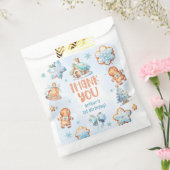 Kleine Koekjesjongen Kerstmis 1e verjaardag Bedank Bedankzakje (Gezegeld)