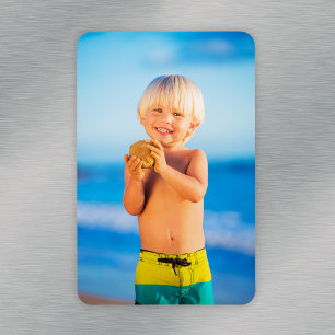 Kleine koelkastmagneet 4x6 foto van kind magneet