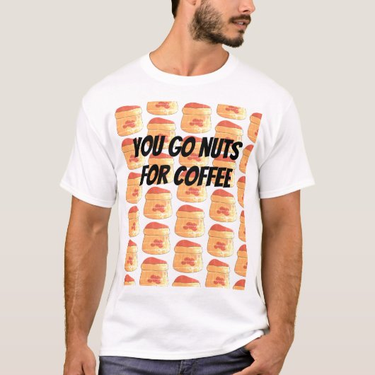 kleine koffie t-shirt (Voorkant)