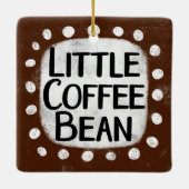 Kleine Koffieboon Ornament (Achterkant)