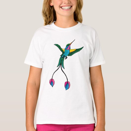 Kleine kolibrie t-shirt (Voorkant)