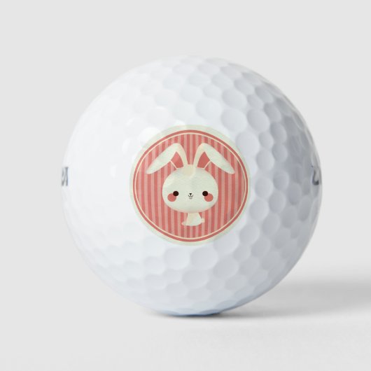 Kleine konijnenkonijn golfballen (Voorkant)
