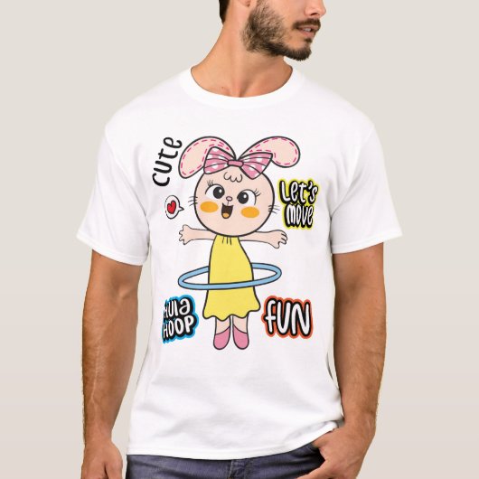 Kleine konijnenkonijn t-shirt (Voorkant)