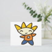 Kleine koning briefkaart (Staand voorkant)