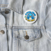 Kleine Koning van de Hemel Ronde Button 5,7 Cm (In situ)