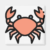 Kleine krab magneet (Voorkant)