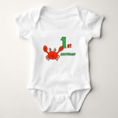 Kleine krab romper (Voorkant)