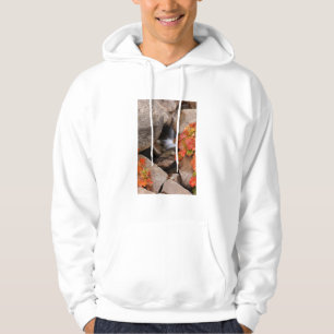 Kleine kreek in de herfst, Californië Hoodie