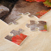 Kleine kreek in de herfst, Californië Legpuzzel (Zijkant)
