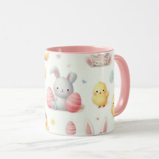 Kleine Kuikens & Bunny's Mok (Voorkant rechts)