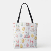 Kleine Kuikens & Bunny's Tote Bag (Achterkant)