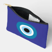 Kleine Kwaadaardige Oog Zippered Bag Etui (Open)