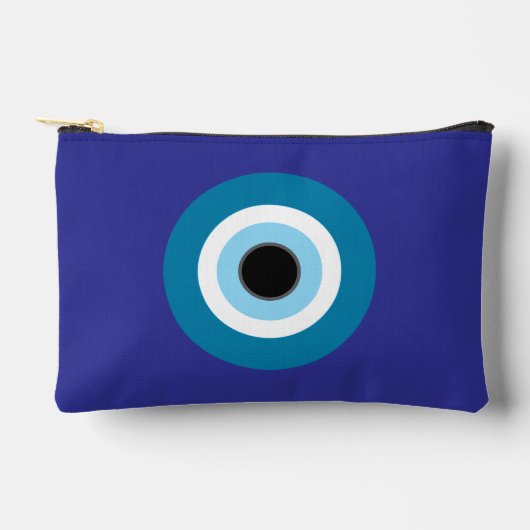 Kleine Kwaadaardige Oog Zippered Bag Etui (Voorkant)