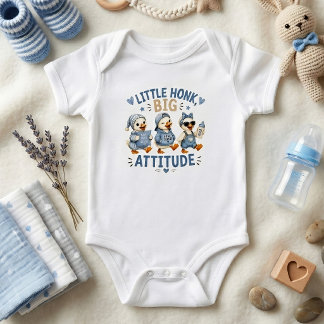Kleine Kwak Grote Attitude Schattige Baby Eendjes Romper