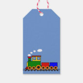 Kleine Label met cadeau voor treinontwerp Cadeaulabel (Voorkant)