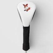 Kleine lachvos golfheadcover (Voorkant)