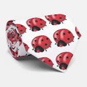 kleine ladybug stropdas (Opgerold)
