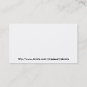 Kleine ladybug-visitekaartje visitekaartje (Achterkant)