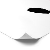 KLEINE LADYBUGS-Baby shower / Banner van de verjaa Poster (Hoek)