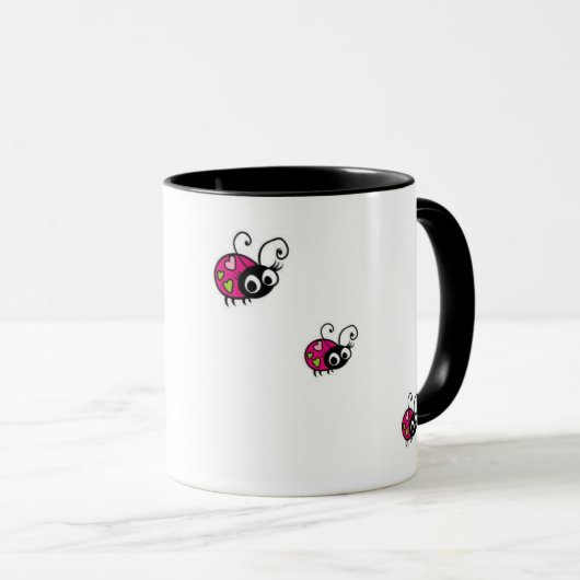 Kleine Ladybugs Mok (Voorkant rechts)